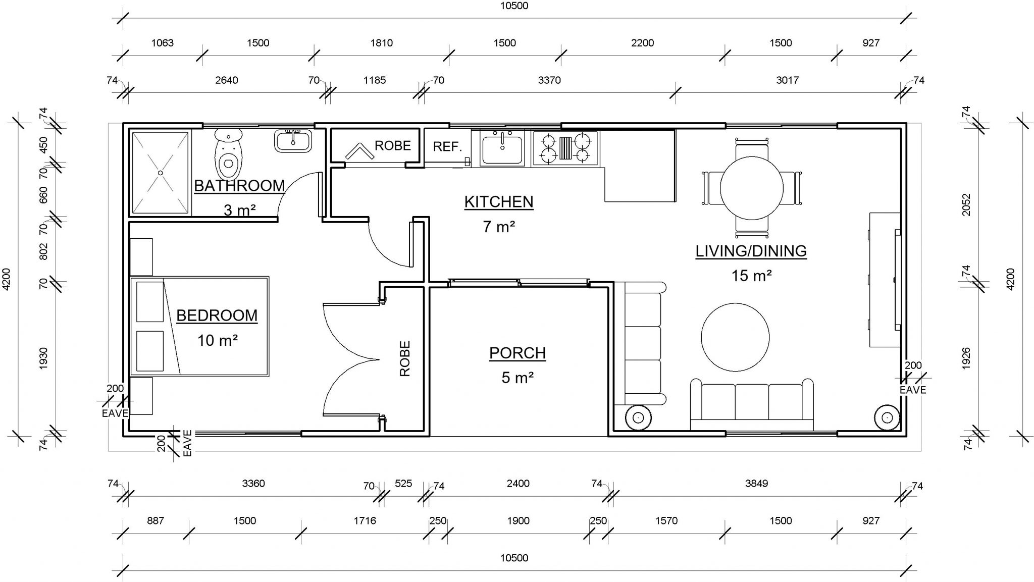One Bedroom Plan 1 2048x1153 